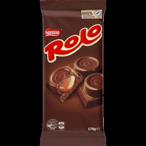 Nestle Rolo Milk Chocolate Block 170g