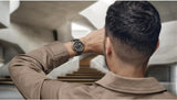 Watch - WENGER Terragraph 43mm Bronze Case Black Dial/Silicon Strap
