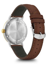 Watch - WENGER Urban Classic 40mm 3N/SST Silv-White Dial, Brown Strap