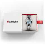 Watch - WENGER Vintage Classic 27mm Sunray Blue Dial SS Bracelet