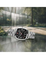 Watch - WENGER Vintage Sport 37mm Black Dial SS Bracelet