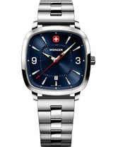 Watch - WENGER Vintage Sport 37mm Blue Dial SS Bracelet