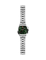 Watch - WENGER Vintage Sport Chrono 39.5mm Green Dial SS Bracelet