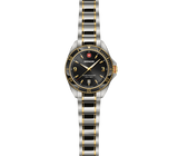 Watch - WENGER Executive 40mm Black Dial 2 Tone Bracelet