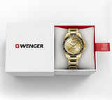 Watch - WENGER Executive 40mm Gold SS Case & Bracelet Gold Dial