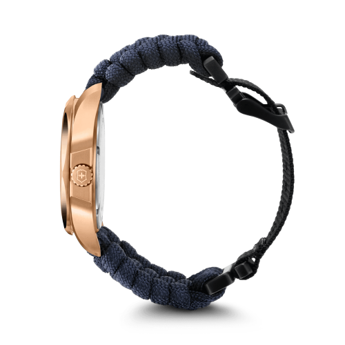 Watch - VICTORINOX I.N.O.X. V 37mm Blue Paracord Strap Blue Dial