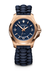 Watch - VICTORINOX I.N.O.X. V 37mm Blue Paracord Strap Blue Dial
