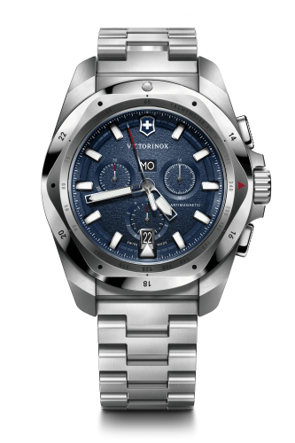 Watch - VICTORINOX I.N.O.X Chro 43mm SS Bracelet Blue Dial