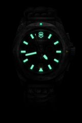 Watch - VICTORINOX I.N.O.X Chr + Acc Wal 43mm Black Para Strap Black Dial