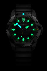 Watch - VICTORINOX Dive Pro 43mm Black Rubber Strap Black Dial