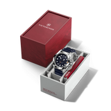 Watch - VICTORINOX Dive Pro 43mm Blue Rubber Strap (Blue)