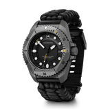 Watch - VICTORINOX Dive Pro 43mm Black Paracord Strap Black Dial