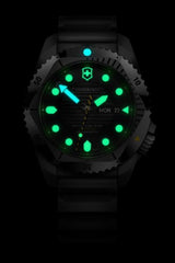 Watch - VICTORINOX Dive Pro Auto 43mm Black Rubber Strap Black Dial