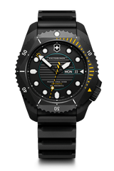 Watch - VICTORINOX Dive Pro Auto 43mm Black Rubber Strap Black Dial/Case