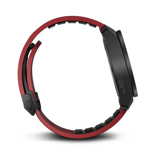 Watch - VICTORINOX Air Pro Auto 43mm Black Dial Red Strap
