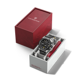 Watch - VICTORINOX I.N.O.X Chrono Carbon 43mm Black Rubber Strap Black Dial