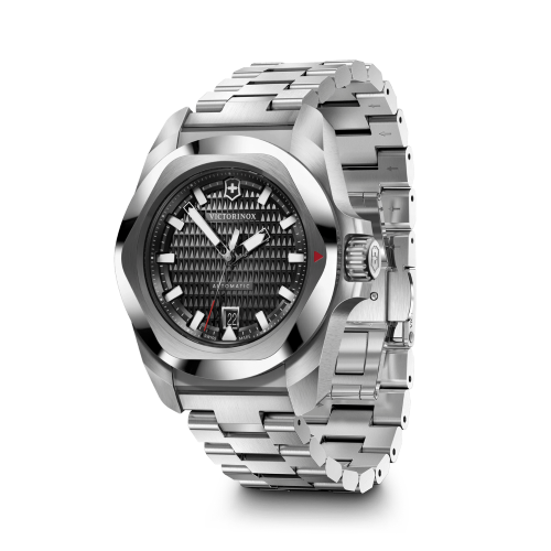 Watch - VICTORINOX I.N.O.X. Auto 41mm SS Bracelet Black Dial