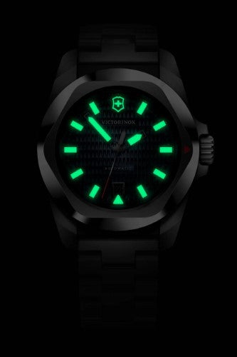 Watch - VICTORINOX I.N.O.X. Auto 41mm SS Bracelet Blue Dial