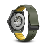 Watch - VICTORINOX I.N.O.X. Auto 41mm Green Rubber Strap Green Dial