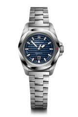 Watch - VICTORINOX I.N.O.X. Small Auto 32mm SS Bracelet Blue Dial
