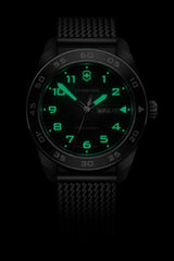Watch - VICTORINOX Swiss Army 42mm SS Bracelet Black Dial