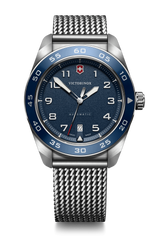Watch - VICTORINOX Swiss Army Auto 42mm SS Bracelet Blue Dial