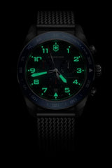 Watch - VICTORINOX Swiss Army Chrono 42mm SS Bracelet Blue Dial