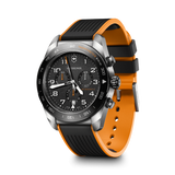 Watch - VICTORINOX Swiss Army Chrono 42mm Black Rubber Strap Black Dial
