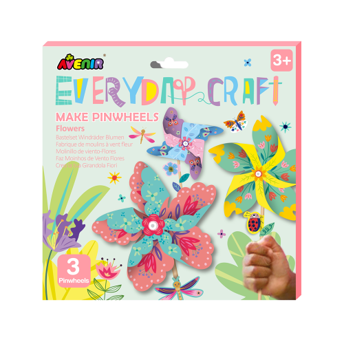 Craft Kit - Avenir Everyday Craft PINWHEELS FLOWERS