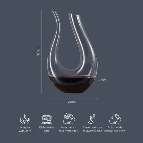 Decanter - Wilkie Brothers Lennox Glass (750ml)