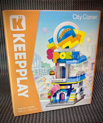 Model Builting Kit - Keeppley City Corner Sports Centre