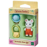 Sylvanian Families Playset - Marshmallow Mouse Baby