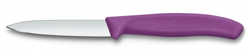 Paring Straight Knife - VICTORINOX Swiss Classic 8cm (Purple)
