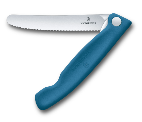 Folding Picnic Knife - VICTORINOX 11cm (Blue)
