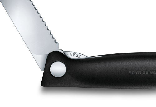Folding Picnic Knife - VICTORINOX Swis Classic 11cm (Black)