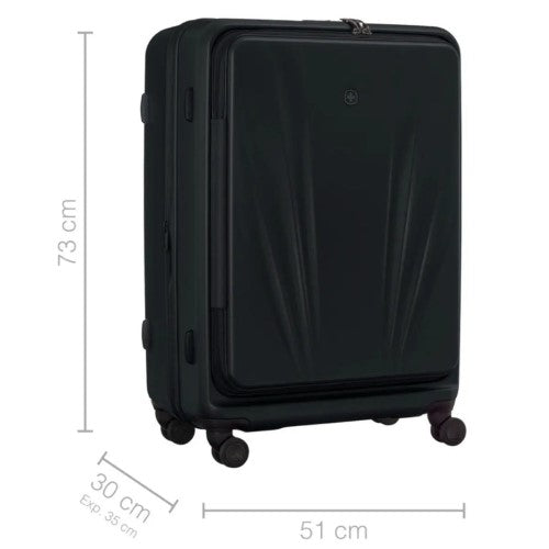 2pc Hardside Luggage - WENGER Skyon Set (Black)
