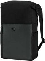 Roll Top Backpack - WENGER Urbanone (Black)