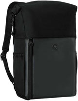 Roll Top Backpack - WENGER Urbanone (Black)