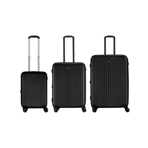 3pc Hardside Set - WENGER Flyn Pro Expandable (Black)