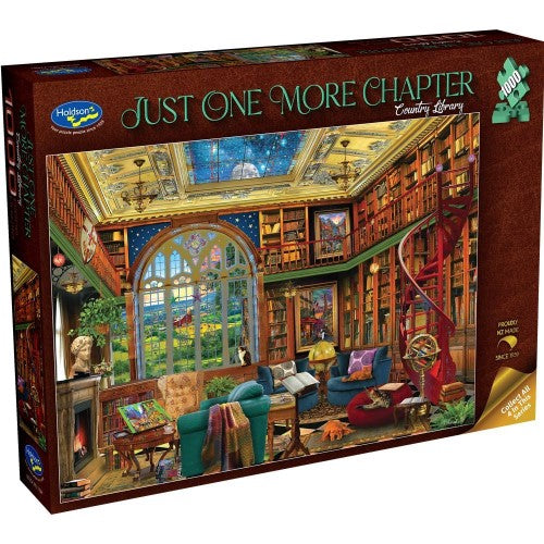 Jigsaw Puzzle - Just One More Chapter Country Library (1000 Piece)