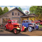 Jigsaw Puzzle - Back in the Fast Lane Roadside Rods (1000 Piece)
