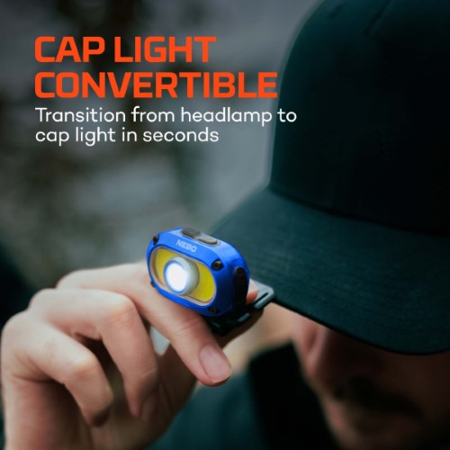 Rechargeable Headlamp - NEBO Mycro 550+ (Blue)