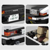 Building Model Car - CADA 1:20 TOYOTA AE86