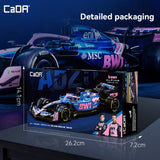 Brick Model Car Kit - CADA 1:24 ALPINE F1 A525