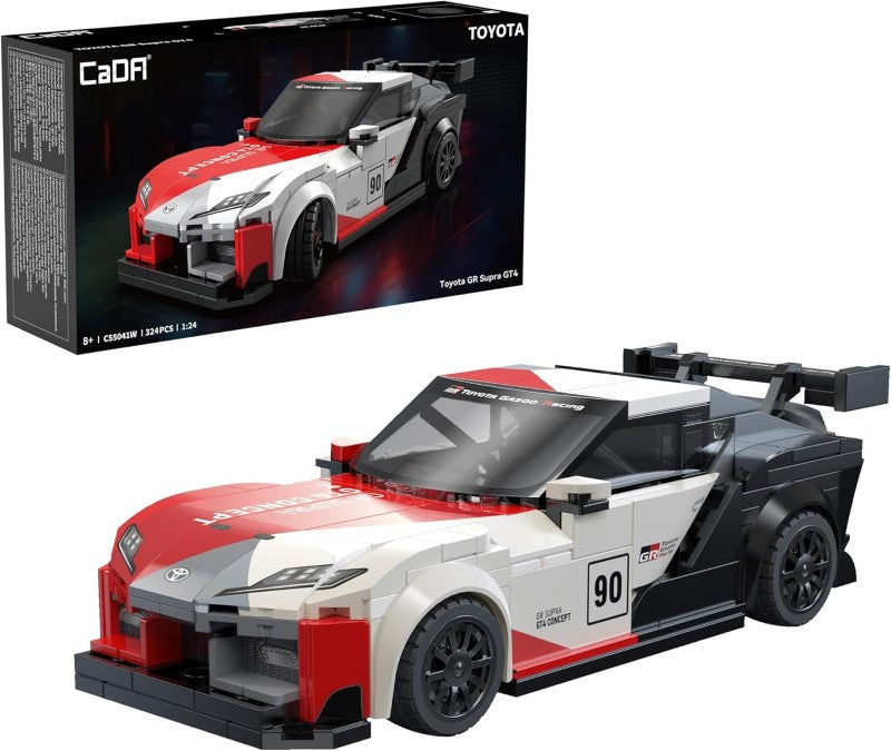 Brick Model Car Kit - CADA 1:24 TOYOTA GR SUPRA GT4 CAR (LICENSED)