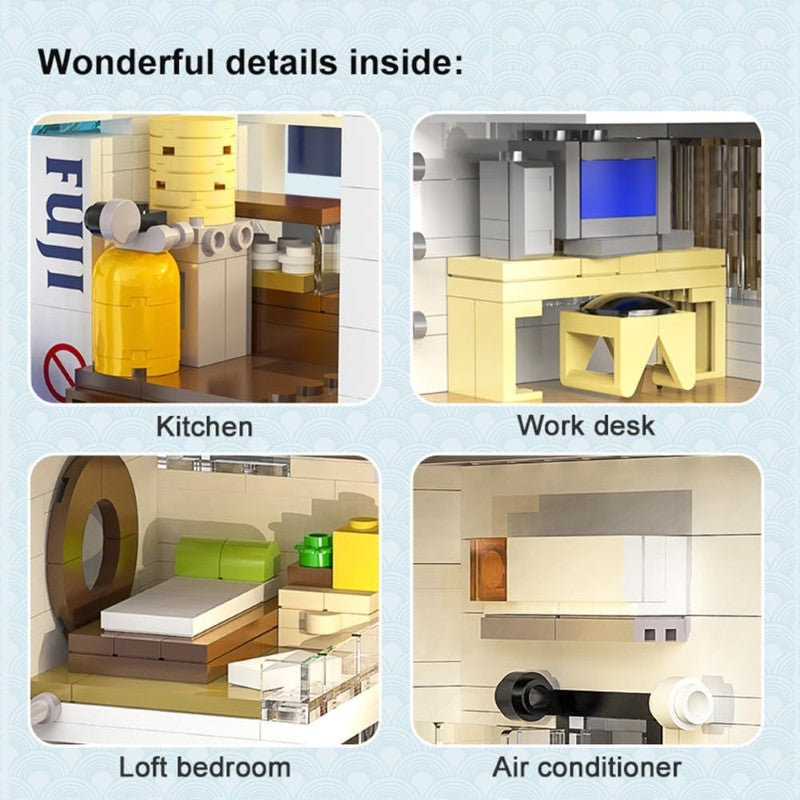 Building Model Kit - CADA JAPANESE-STYLE STEAMED BUN SHOP