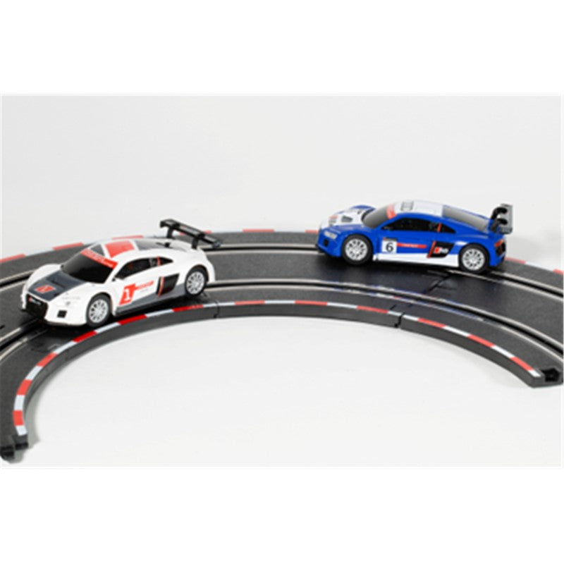 Car Race Set - SCALEXTRIC 1:43 AUDI RACERS BATTERY SET