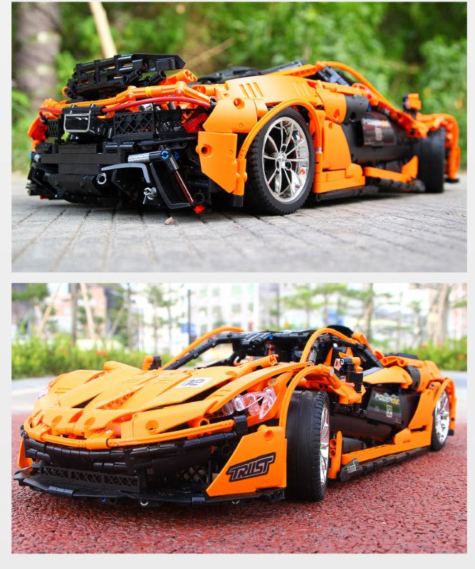 Building Model Kit - Mould King 1:8 P1 AMBER RACE CAR