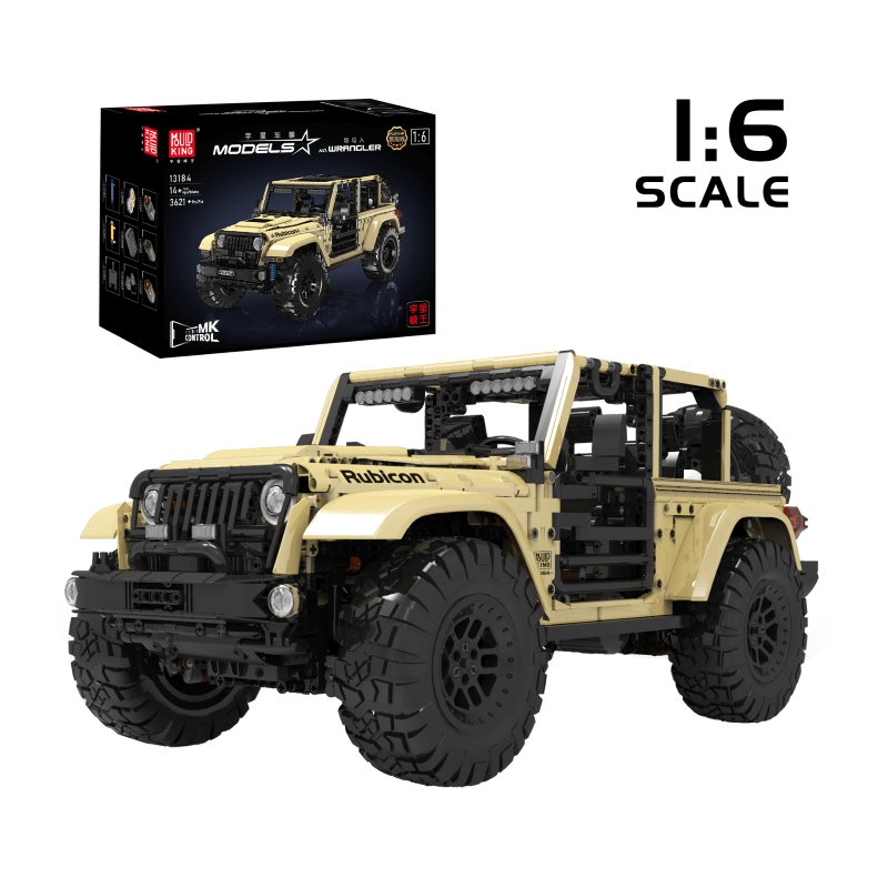 Building Model Kit - Mould King 1:6 WRANGLER OFF-ROAD RC