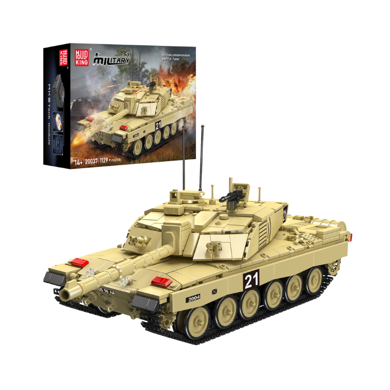 Building Model Kit - Mould King CHALLENGER 2 TANK RC